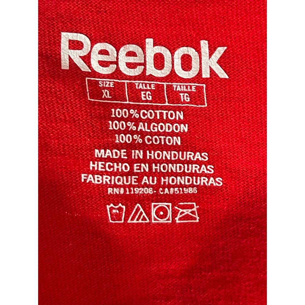 Washington Capitals Alexander Semin Reebok NHL T-Shirt 28 XL Hockey Red Tee - Picture 6 of 6